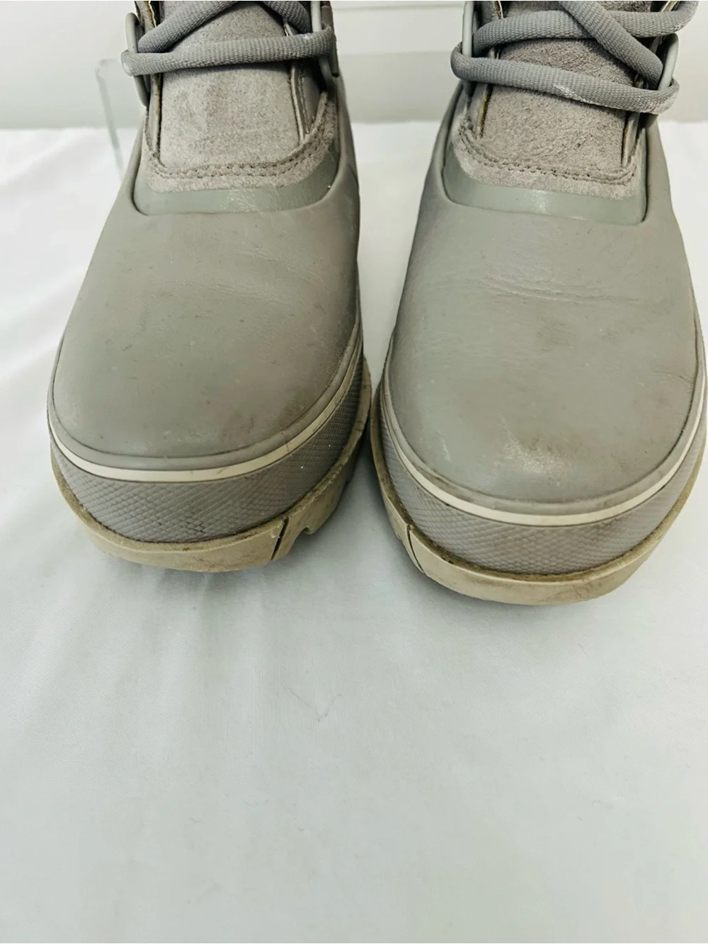 Sorel Joan Of Arctic Next Dove Gray Boots 7.5